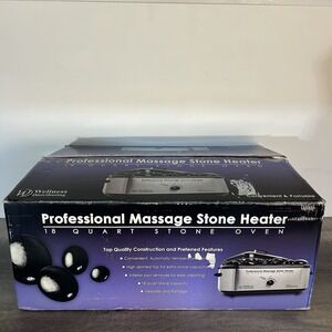 Professional Massage Stone Heater 18q Stone Oven Wellness Distributors Open Box